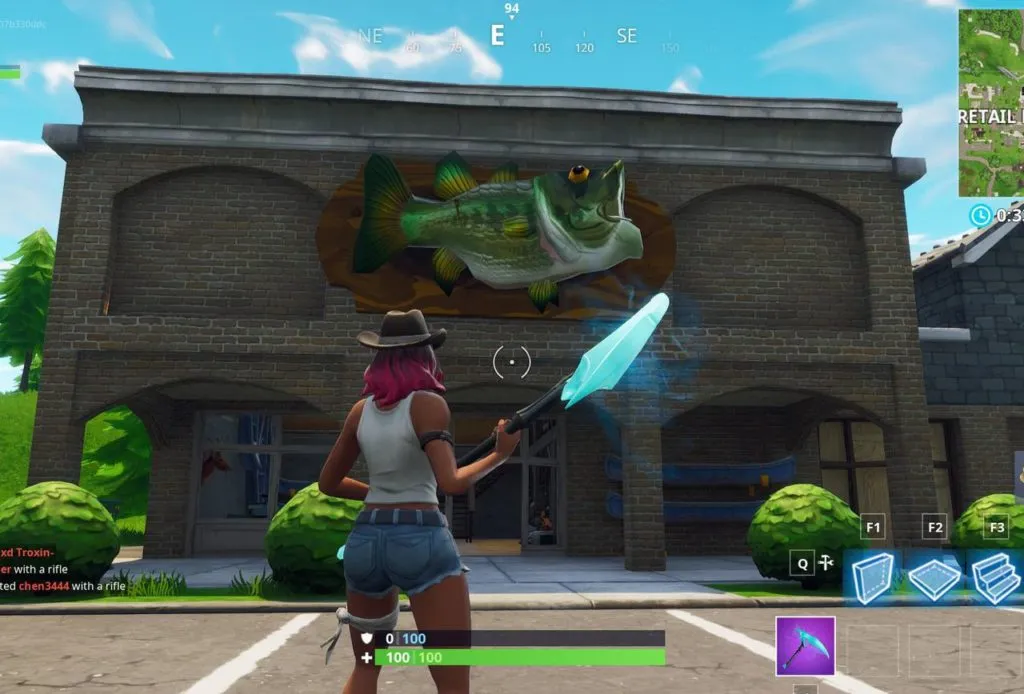giant Dancing Fish trophy