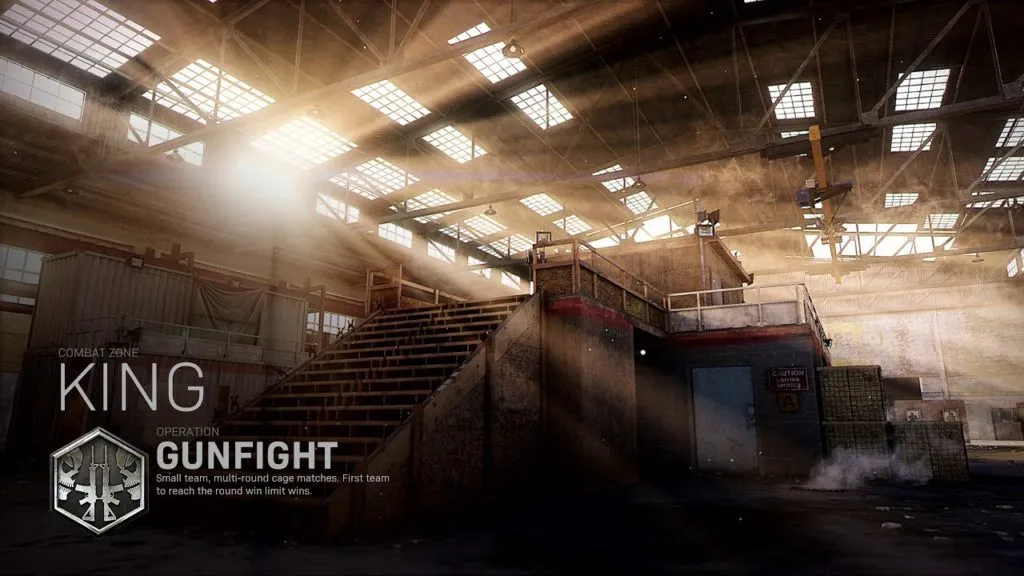 Modern Warfare gunfight