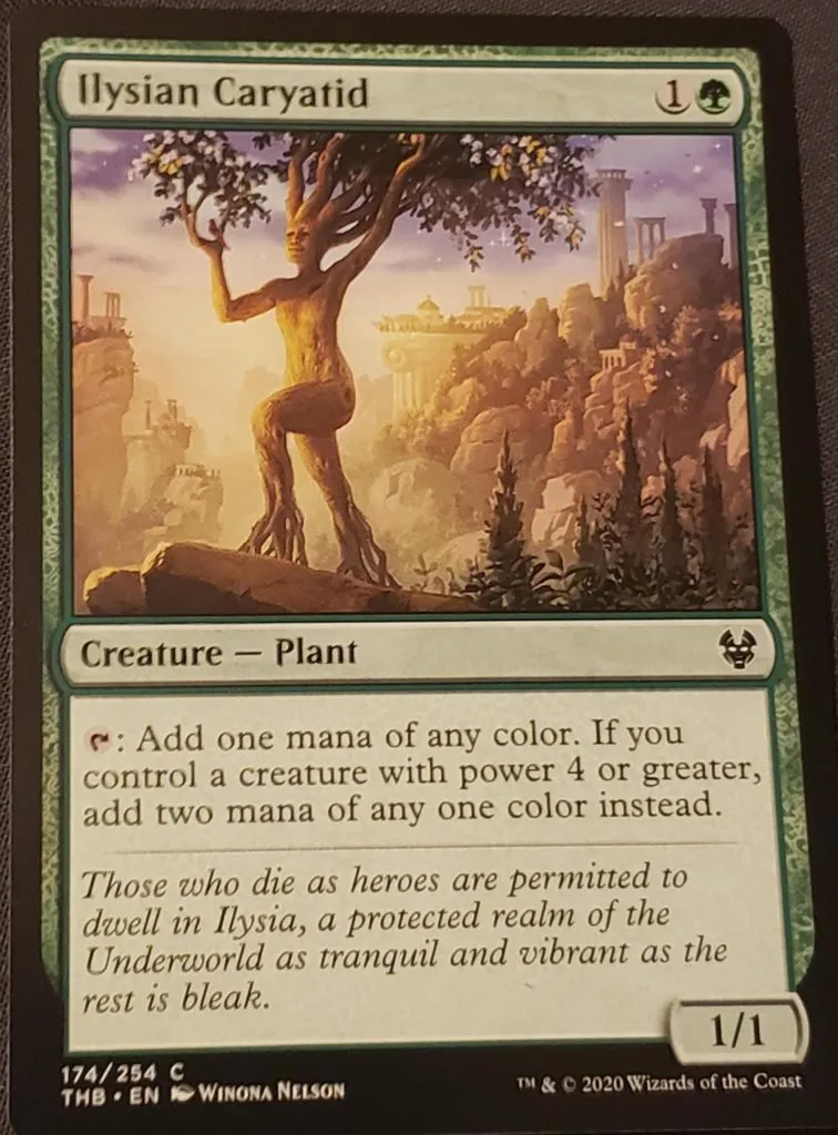 MTG Theros: Beyond Death spoilers - Ilysian Caryatid