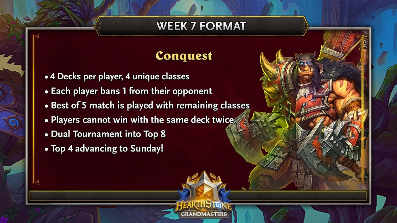 Players rush to semifinals in Hearthstone Grandmasters Week 7 Day 2
