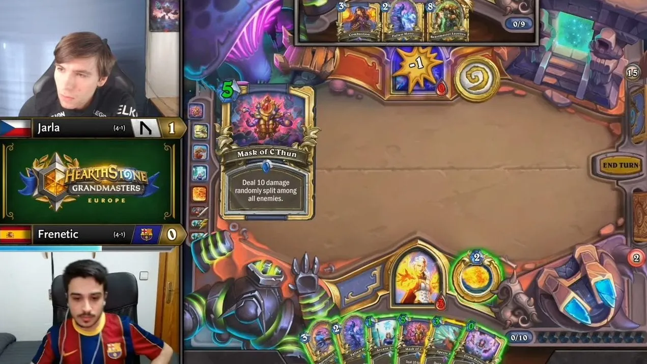 Druid, Mage and Warrior win Hearthstone Grandmasters Week 5