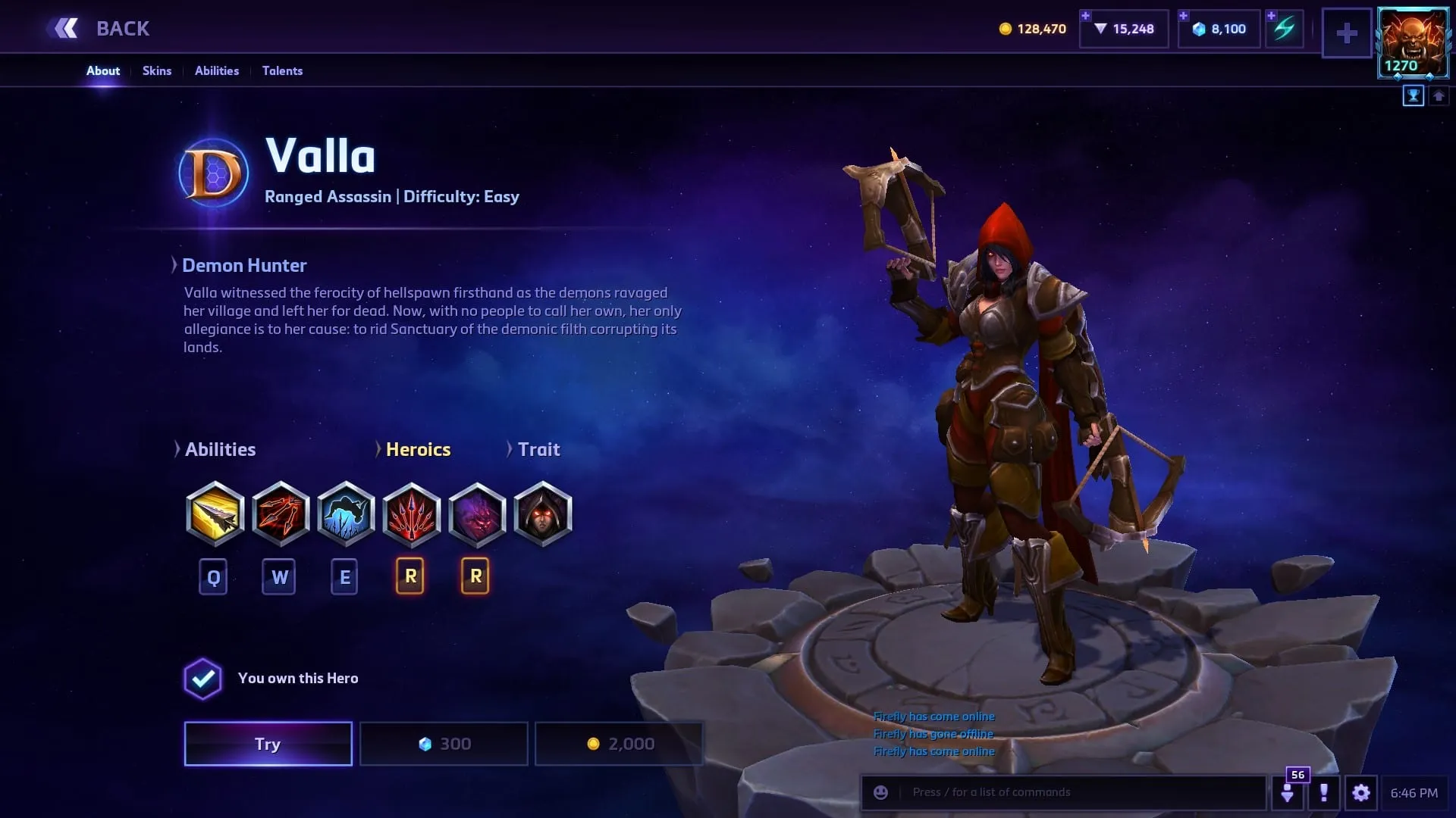 Heroes of the Storm Valla