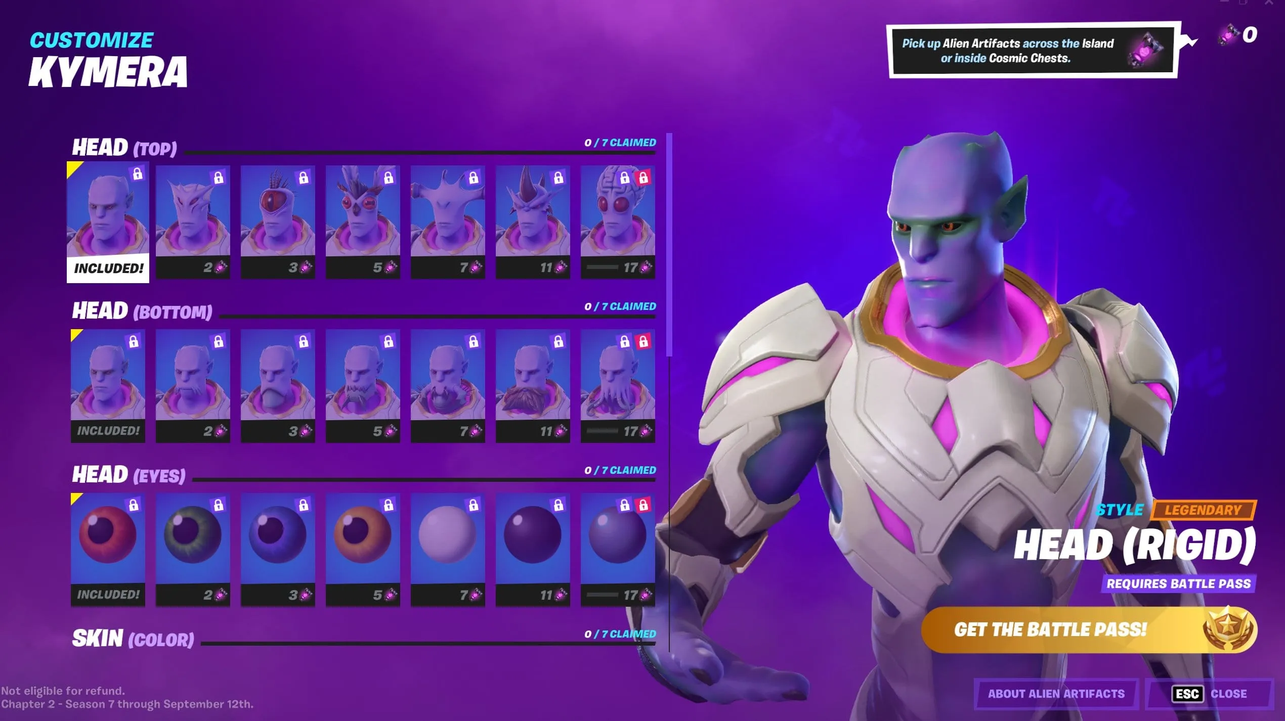 Fortnite Kymera skin