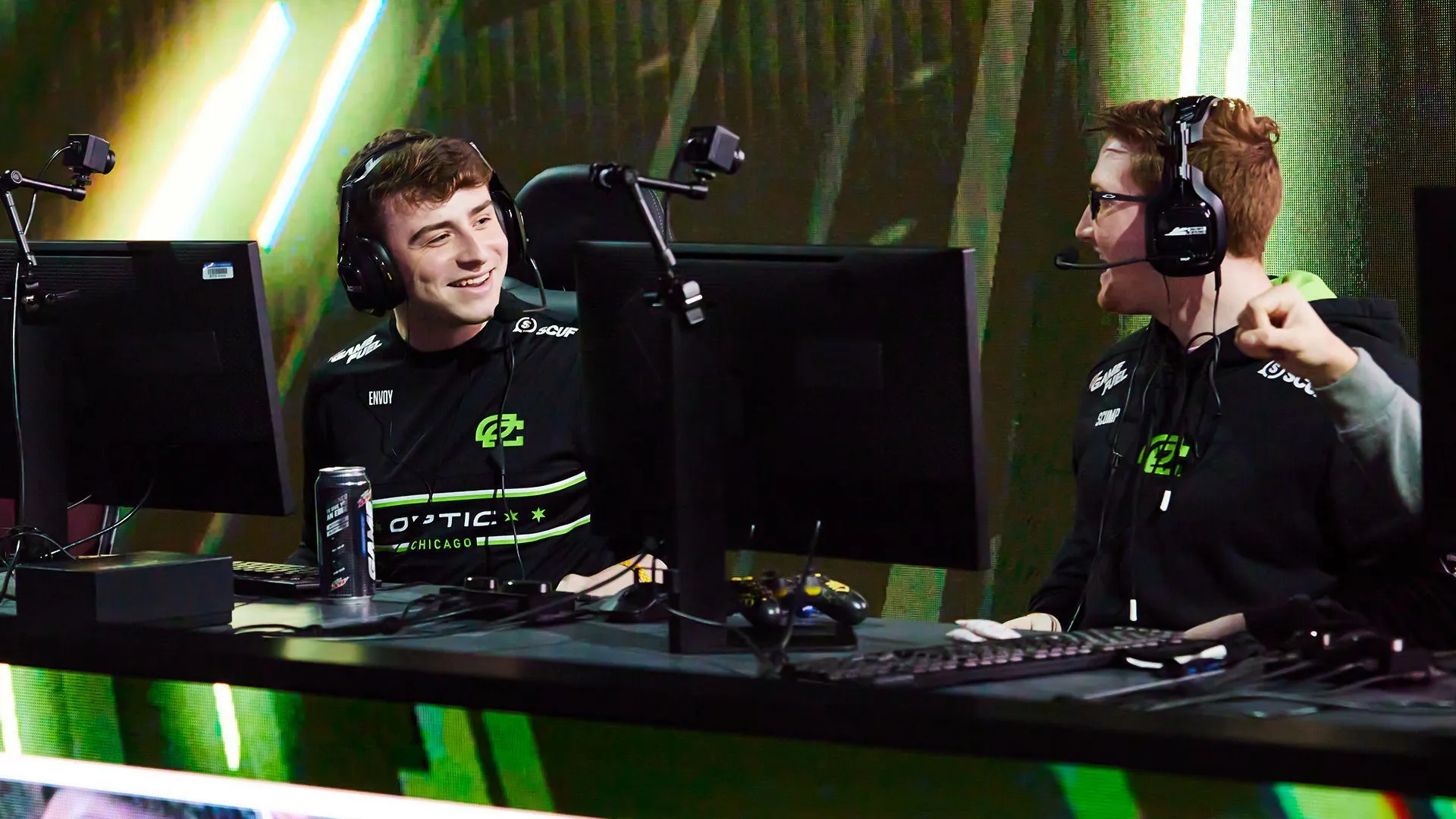 Envoy and Scump of OpTic Chicago. Envoy played for Gen.G before the CDL formed and the team was forced to pull out.
