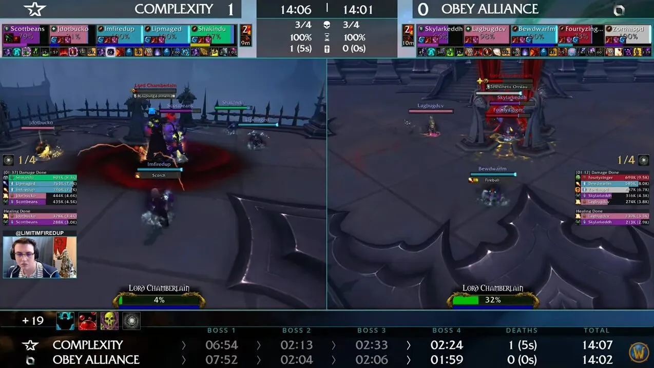 Complexity and Obey Alliance to complete in World of Warcraft MDI Global Finals