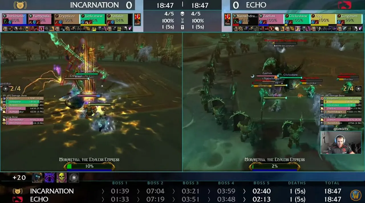 Echo and Incarnation head to World of Warcraft MDI Global Finals