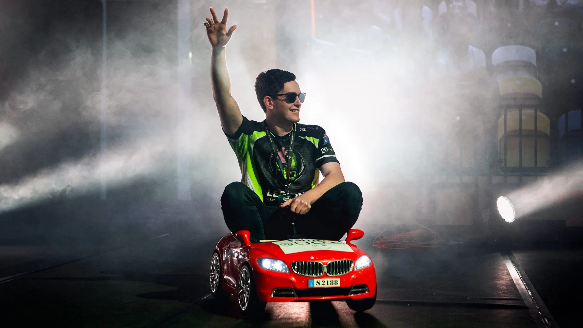CJCJ at the RLCS Season 6 World Championship LAN