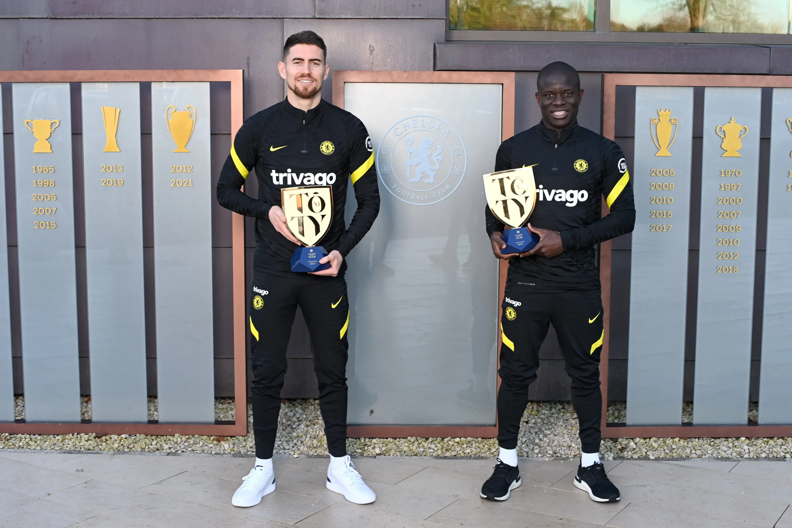 Jorginho and N’Golo Kanté