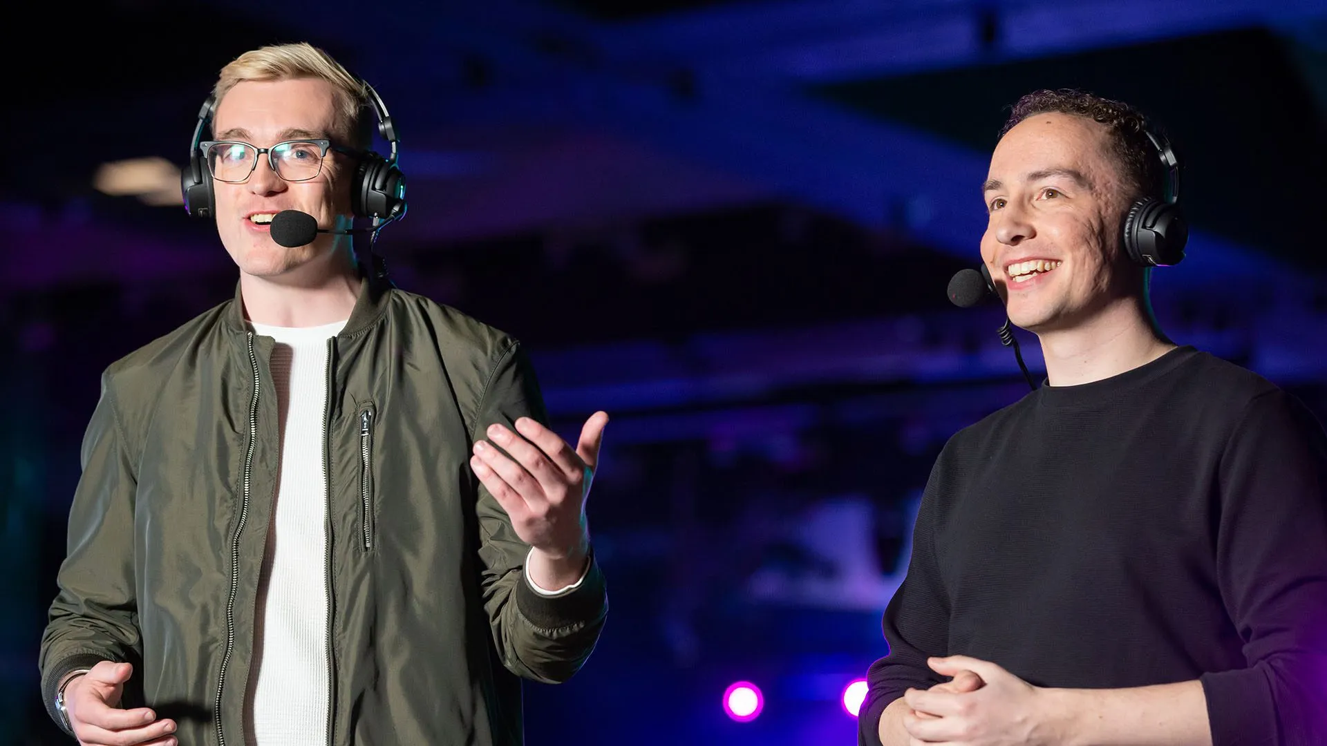OWL casters Bren and Sideshow