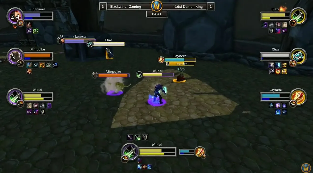 Blackwater Gaming versus Naixi Demon King in the Classic Arena Tournament