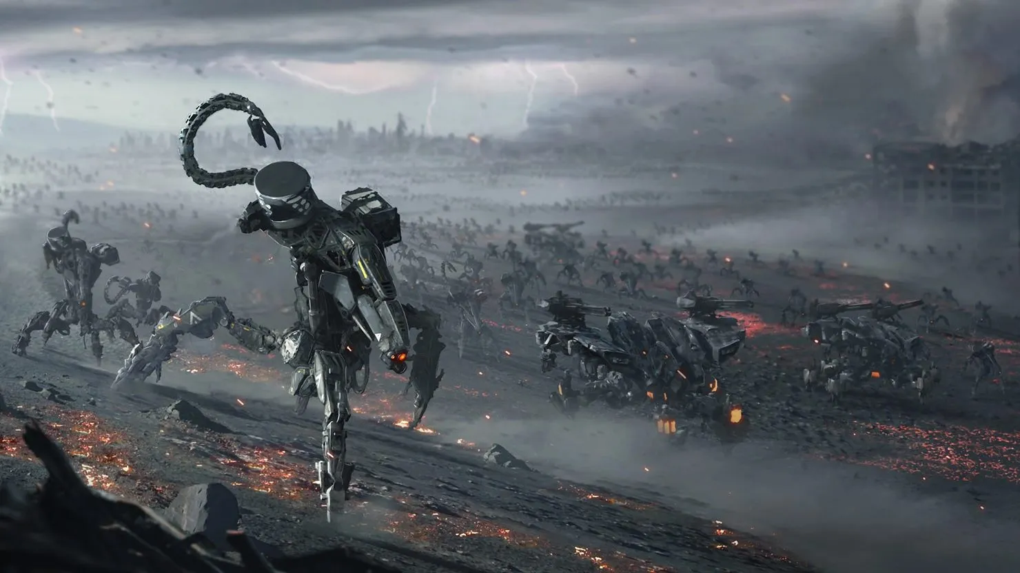 Horizon Zero Dawn's Faro Plague as depicted in-game