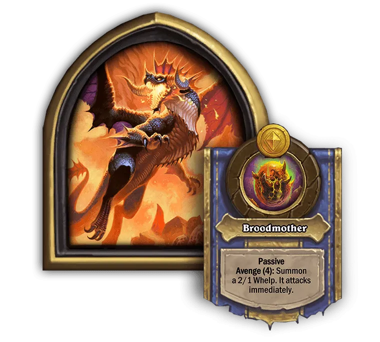 Onyxia in Hearthstone Battlegrounds